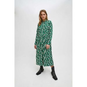 Women-midi-dress-with-geometric-print,-FA21COC10000052,-Chic-&-Chic