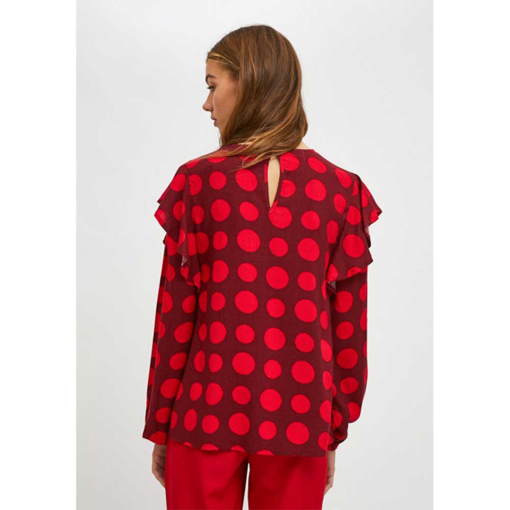 Women-smock-top-with-polka-dot-print,-FA21SHE47000056,-Chic-&-Chic-1