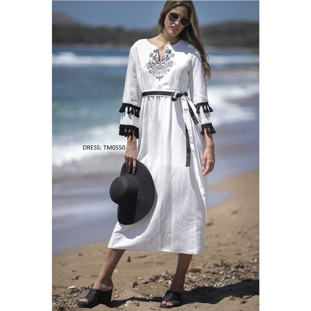 Womens-midi-tunic-dress-TM0550-Chic-Chic